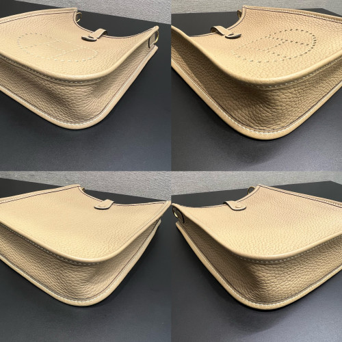 Hermès Mini Evelyne 16 Taurillon Clémence Leather Bag