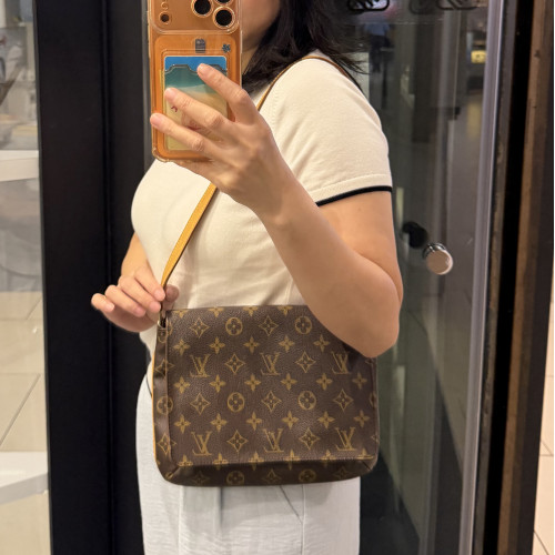 Louis Vuitton Monogram Musette Tango Shoulder Bag