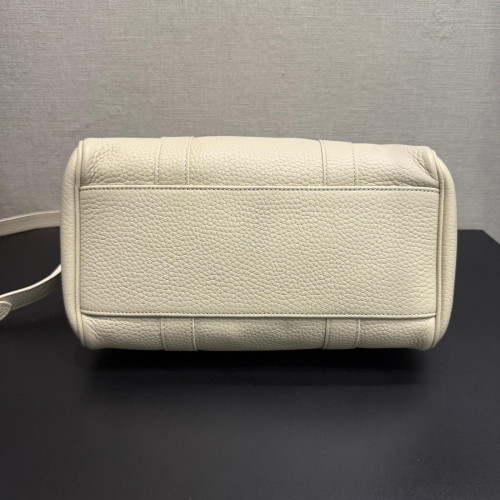 Mulberry Bayswater Leather Satchel Chalk