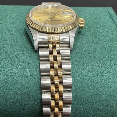 Rolex Datejust 26mm, Ref.69173 in Champagne Gold Dial