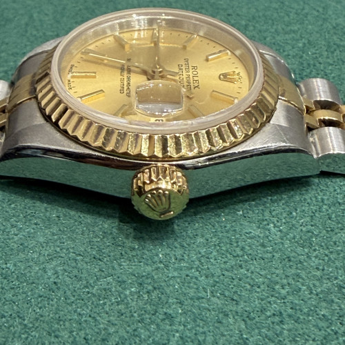 Rolex Datejust 26mm, Ref.69173 in Champagne Gold Dial