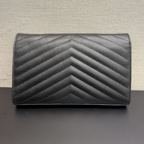 Saint Laurent Cassandre Envelope Chain Wallet