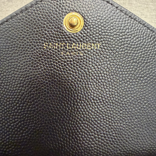 Saint Laurent Cassandre Envelope Chain Wallet