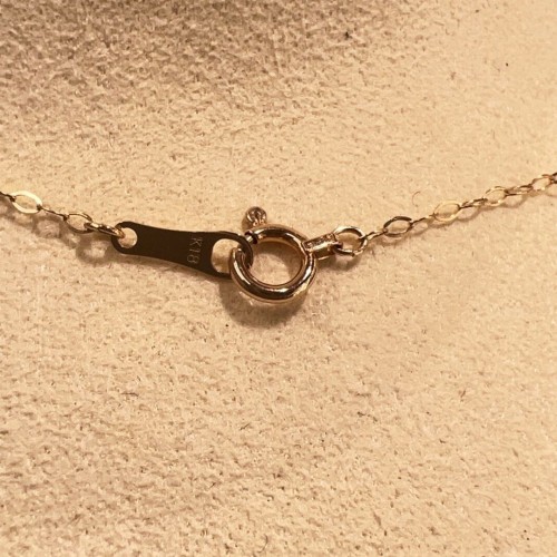 Asherée WG122 PEARL PENDANT W/CHAIN, K18YG 0.832gms, DIA 0cts 