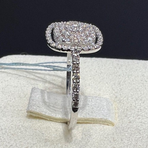 Asherée WG148 DIAMOND RING   ,K18WG 1.954gms ,DIA 0.4cts   