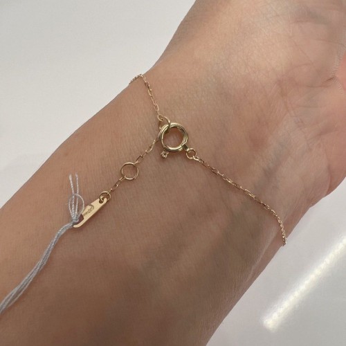 Asherée WG22 DIAMOND BRACELET, K18YG 0.819gms, DIA 1cts 