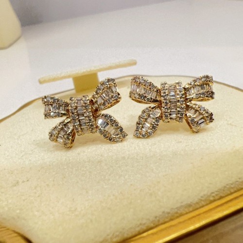 Asherée WG71 DIAMOND EARRING, K18YG 2.482gms, DIA 1cts 
