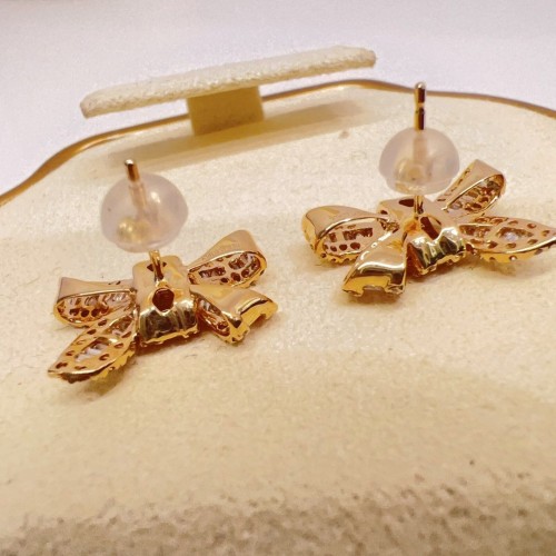 Asherée WG71 DIAMOND EARRING, K18YG 2.482gms, DIA 1cts 