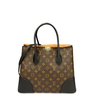 Preloved Louis Vuitton Flandrin Tote Monogram Brown Black-ws042426a7-MX25