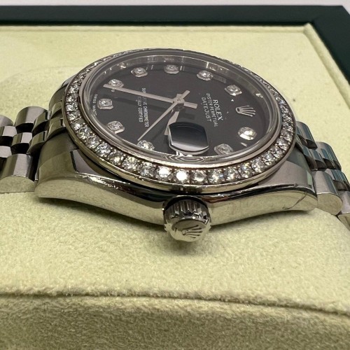 Datejust 31 Ref 178384 Factory Diamond Bezel