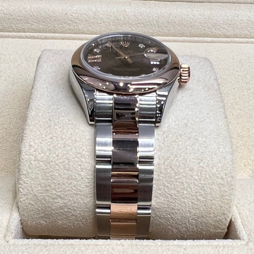 Datejust 28mm Ref 279161, Chocolate star diamond dial 2018 S