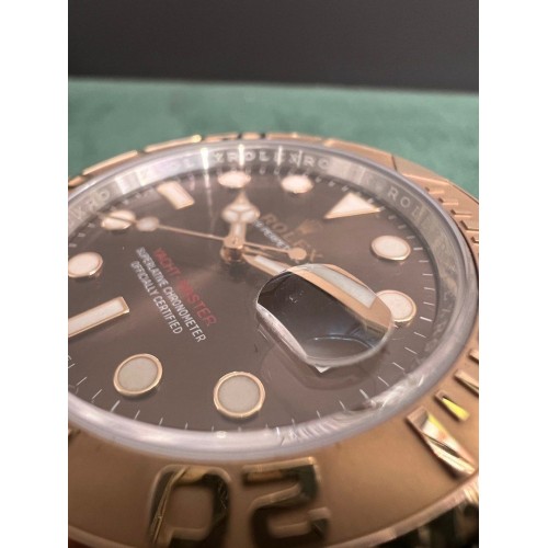 Yachtmaster 40 rose gold chocolate dial, ref 116621