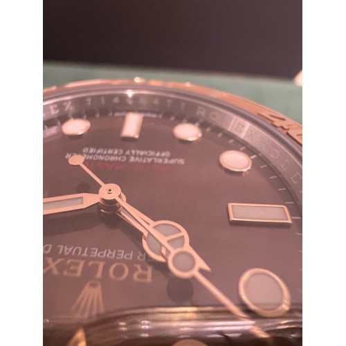 Yachtmaster 40 rose gold chocolate dial, ref 116621