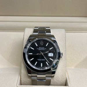 Datejust 41mm Model 126300 in Black Dial 2023