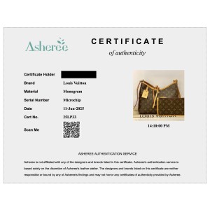 Authentication Certificate 25LP33 Authentication Certificate 25LP33