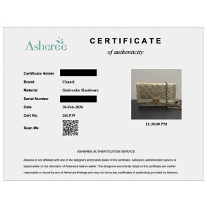 Authentication Certificate 26LP39
