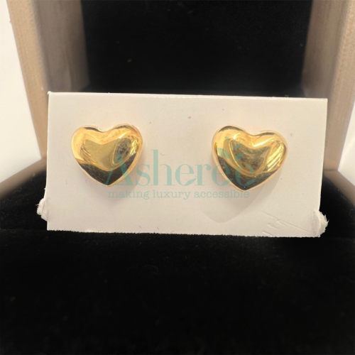 WG361 Asherée 17619791 18K EARRINGS , K18YG 0.533 GRAMS