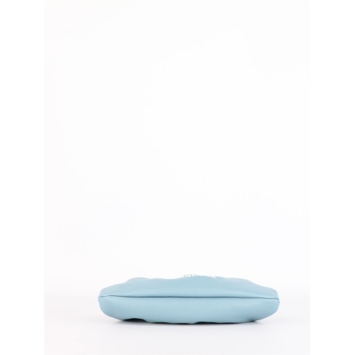 Powder blue leather Cloud XS clutch 