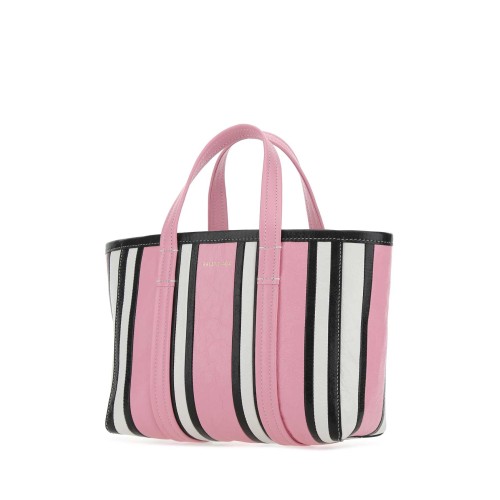 Multicolor leather small Barbes shopping bag