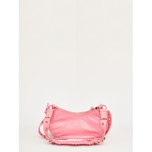 Pink nappa leather Le Cagole XS shoulder bag