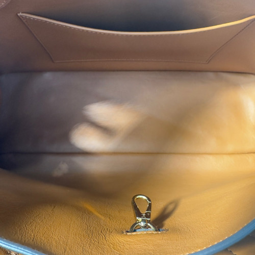 Louis Vuitton Handbag Calfskin Brown