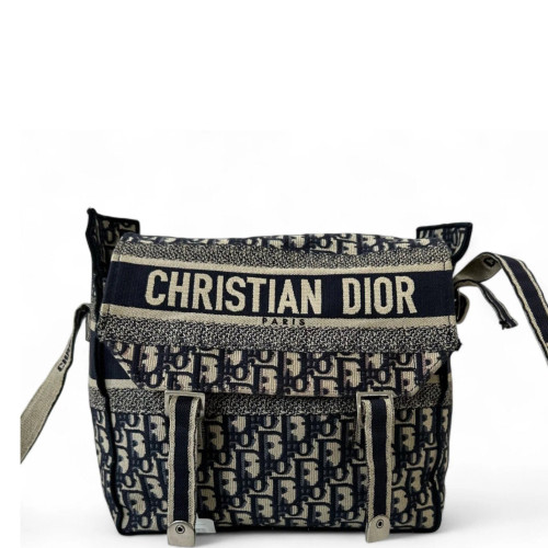 Dior Medium Diorcamp Messenger Canvas Beige Navy Dior Medium Diorcamp Messenger Canvas Beige Navy