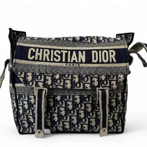 Dior Medium Diorcamp Messenger Canvas Beige Navy Dior Medium Diorcamp Messenger Canvas Beige Navy