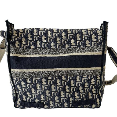 Dior Medium Diorcamp Messenger Canvas Beige Navy Dior Medium Diorcamp Messenger Canvas Beige Navy