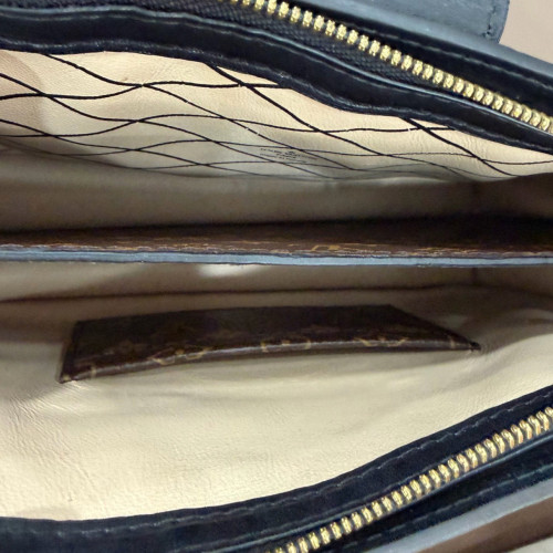 Louis Vuitton Soft Trunk Reverse Monogram Brown Blue Louis Vuitton Soft Trunk Reverse Monogram Brown Blue