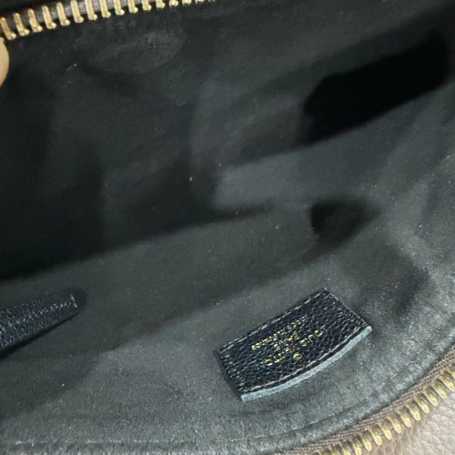 Louis Vuitton Shoulder Bag Monogram Black Brown Louis Vuitton Shoulder Bag Monogram Black Brown