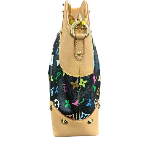 Louis Vuitton Shoulder Bag Monogram Multicolor Black White