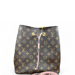 Louis Vuitton Neonoe MM Monogram Brown Pink