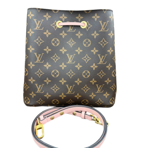 Louis Vuitton Neonoe MM Monogram Brown Pink