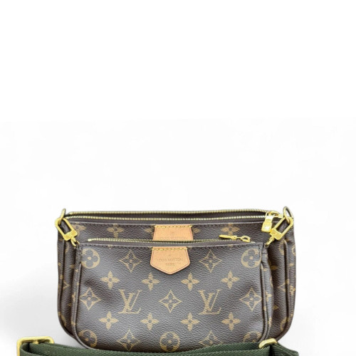 Louis Vuitton Multi Pochette Accessories Monogram Brown Green