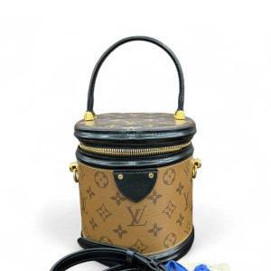 Louis Vuitton Cannes Reverse Monogram Brown Black