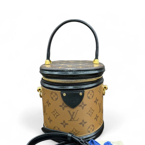 Louis Vuitton Cannes Reverse Monogram Brown Black