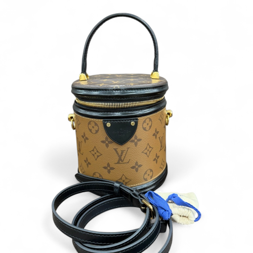 Louis Vuitton Cannes Reverse Monogram Brown Black
