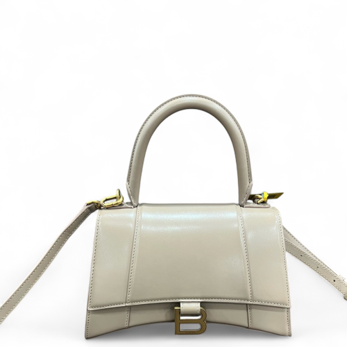 Balenciaga Two-Way Bag Smooth Calfskin White