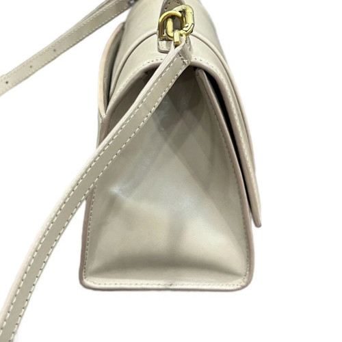 Balenciaga Two-Way Bag Smooth Calfskin White