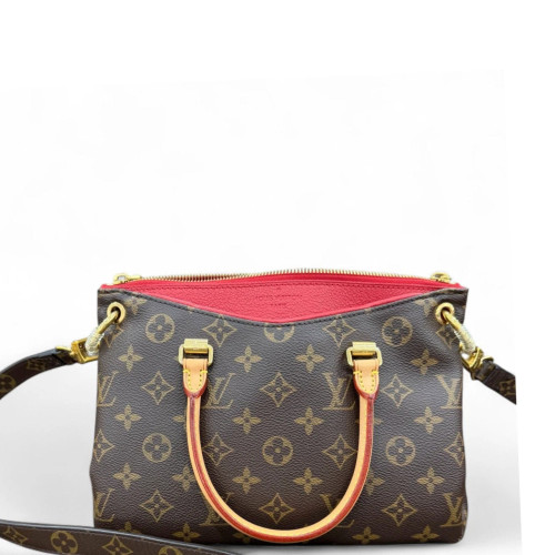 Louis Vuitton Pallas BB Monogram Brown Red