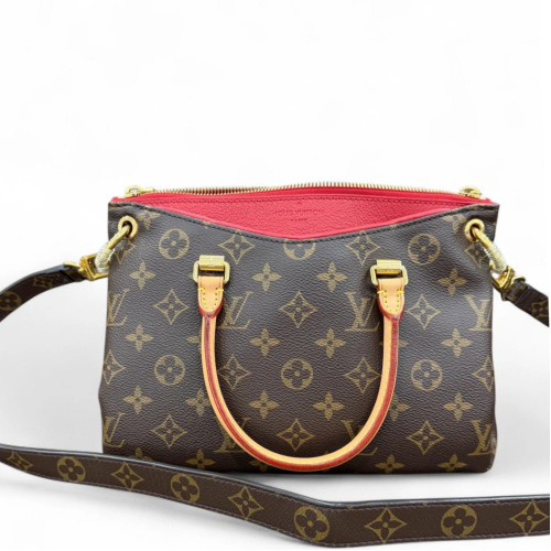 Louis Vuitton Pallas BB Monogram Brown Red