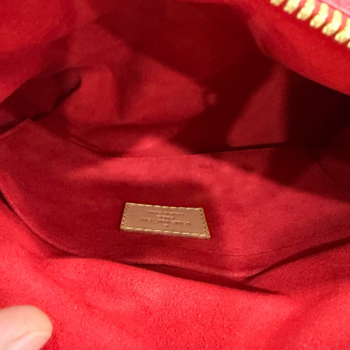 Louis Vuitton Pallas BB Monogram Brown Red