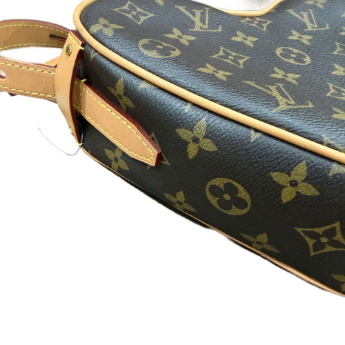 Louis Vuitton Shoulder Bag Monogram Brown Red Louis Vuitton Shoulder Bag Monogram Brown Red