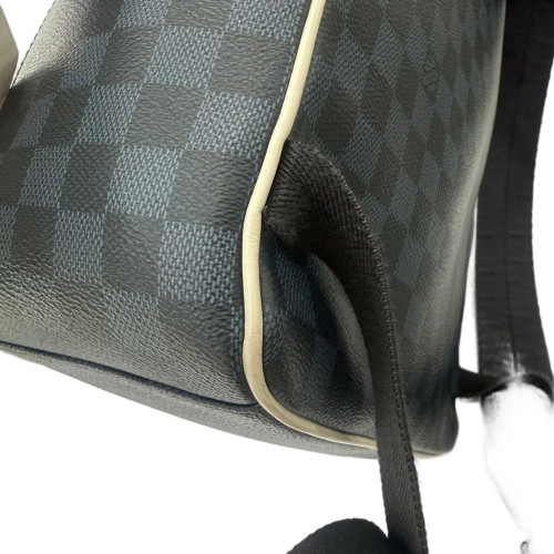 Louis Vuitton Josh Backpack Damier Graphite Black Red White Louis Vuitton Josh Backpack Damier Graphite Black Red White