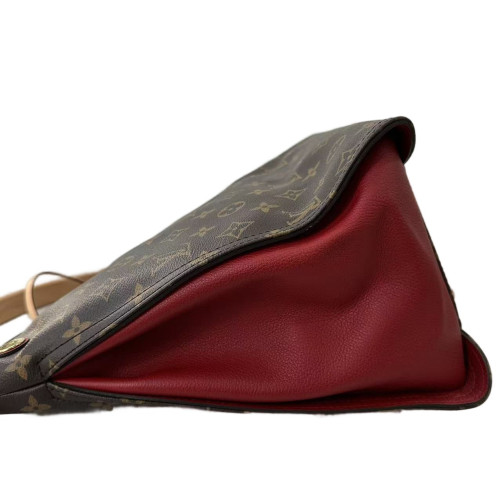 Louis Vuitton Gaia Hobo Monogram Brown Red