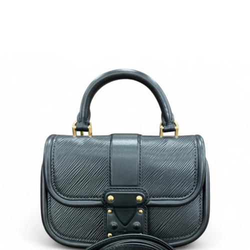 Louis Vuitton Shoulder Bag Epi Black
