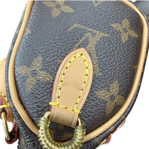 Louis Vuitton Nano Speedy Bandouliere Monogram Brown Louis Vuitton Nano Speedy Bandouliere Monogram Brown