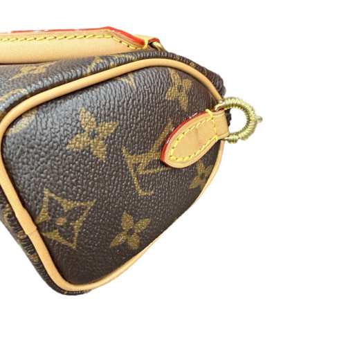 Louis Vuitton Nano Speedy Bandouliere Monogram Brown Louis Vuitton Nano Speedy Bandouliere Monogram Brown