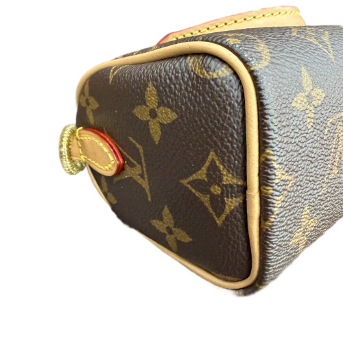 Louis Vuitton Nano Speedy Bandouliere Monogram Brown Louis Vuitton Nano Speedy Bandouliere Monogram Brown