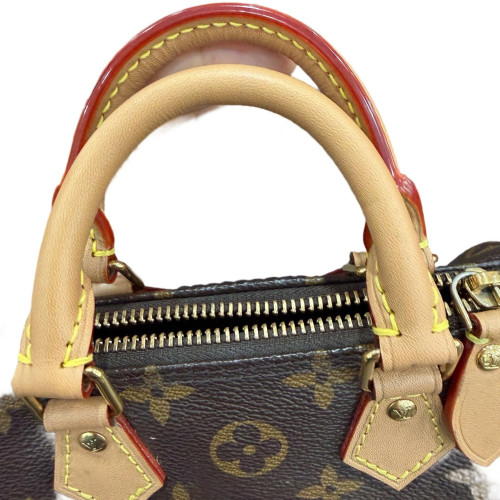 Louis Vuitton Nano Speedy Bandouliere Monogram Brown Louis Vuitton Nano Speedy Bandouliere Monogram Brown